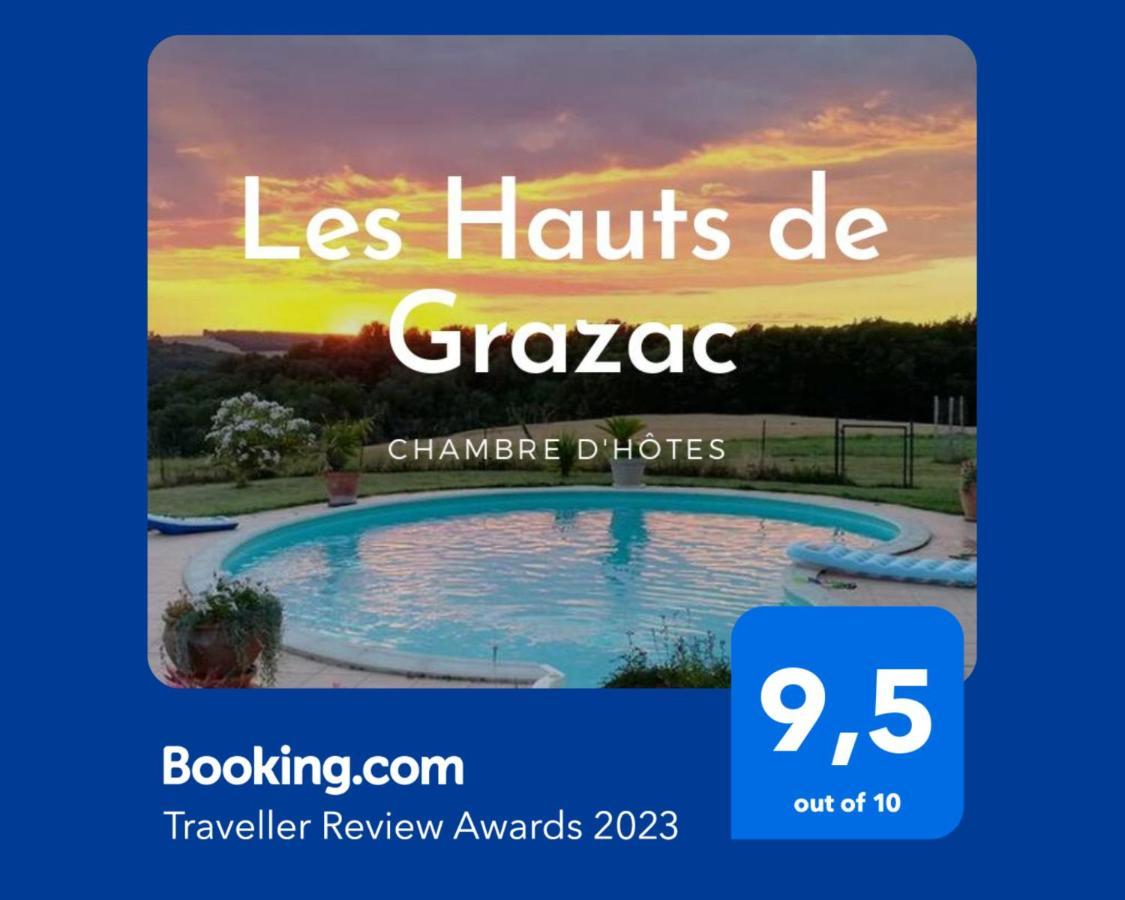 Les Hauts De Grazac, Chambres Et Tables D'Hotes Grazac  Exterior foto